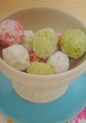 ひな祭りにも✩３色のボンボンチョコ-レシピのメイン写真