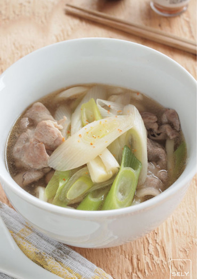 冷凍うどんde肉うどん-レシピのメイン写真