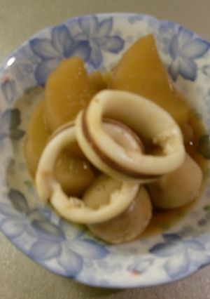 大根とイカの煮物-レシピのメイン写真