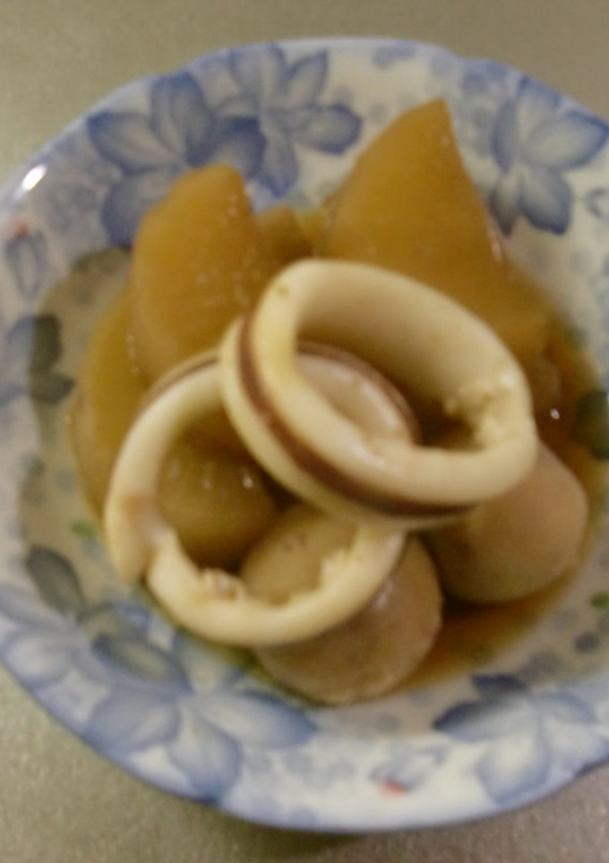 大根とイカの煮物-レシピのメイン写真