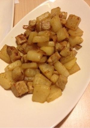 夏バテ予防！大根と豚のニンニク炒め-レシピのメイン写真
