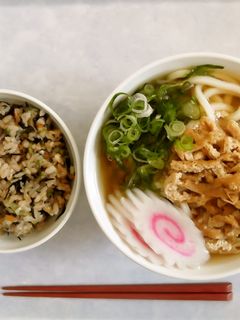 きつねうどん-レシピのメイン写真