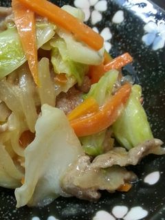 豚肉の野菜炒め-レシピのメイン写真
