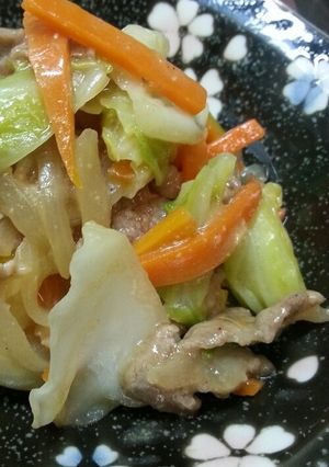 豚肉の野菜炒め-レシピのメイン写真