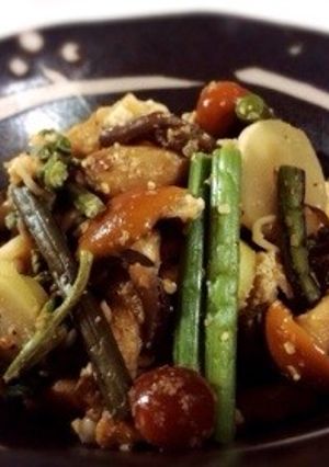 山菜の水煮の胡麻和え-レシピのメイン写真