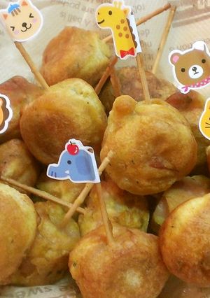 カレー風味のミニアメリカンドッグ☆HM-レシピのメイン写真
