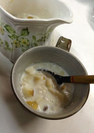 りんごとレーズンのHOT甘酒ドリンク-レシピのメイン写真