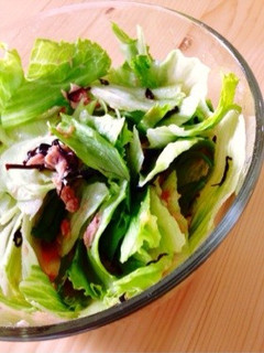レタスの塩こん&ツナサラダ-レシピのメイン写真
