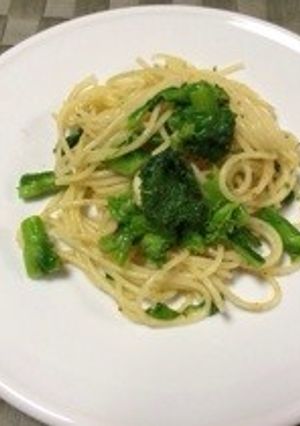 菜の花とカラスミのパスタ-レシピのメイン写真