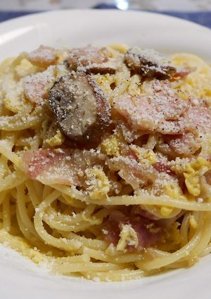 簡単！カルボナーラ風♪さっぱり味のパスタ-レシピのメイン写真