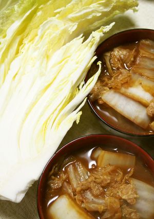 本気の白菜消費に♪白菜のお味噌汁-レシピのメイン写真