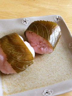 今から作る桜餅-レシピのメイン写真
