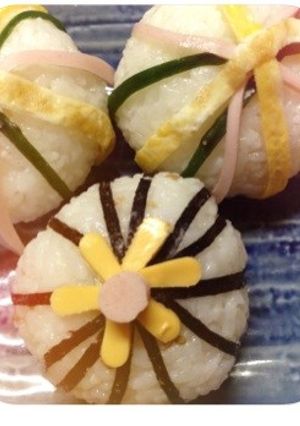 春のお弁当♥️手毬おにぎり-レシピのメイン写真