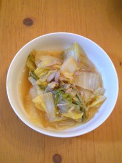 白菜とツナの煮物-レシピのメイン写真