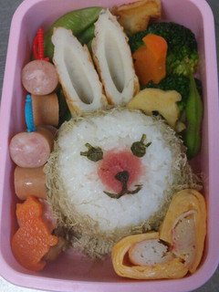 うさぎのおにぎり弁当-レシピのメイン写真