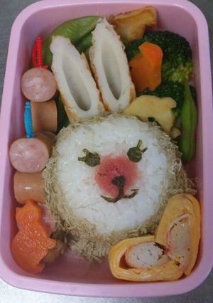 うさぎのおにぎり弁当-レシピのメイン写真
