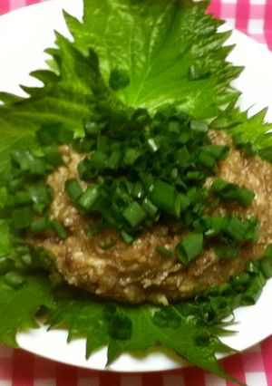 あじのなめろう丼-レシピのメイン写真