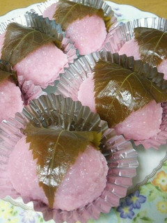 レンジで簡単!桜餅♪-レシピのメイン写真