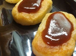 おからでモチモチ旨い☆節約生麩の田楽風-レシピのメイン写真