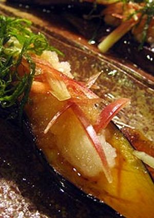 ポン酢で簡単さっぱり焼きナス-レシピのメイン写真