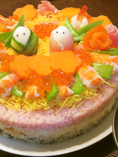 ☆ひな祭り☆ケーキ寿司-レシピのメイン写真