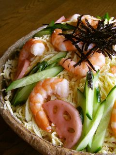 ひな祭りにも!!シンプルなちらし寿司♪-レシピのメイン写真