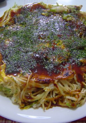 広島風豚玉そば＊隠し味は納豆だし♪-レシピのメイン写真