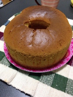 黒糖シフォンケーキ-レシピのメイン写真
