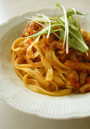 猪肉のラグーパスタ-レシピのメイン写真