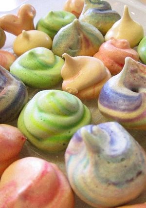 ❀簡単さくさくカラフルメレンゲ❀-レシピのメイン写真