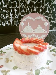 簡単♡苺レアチーズケーキ-レシピのメイン写真