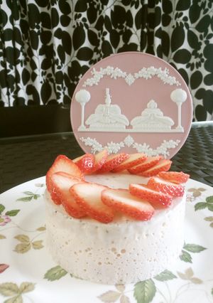 簡単♡苺レアチーズケーキ-レシピのメイン写真
