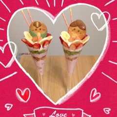 フルーチェで簡単パフェ＆ひな祭りクッキー-レシピのメイン写真