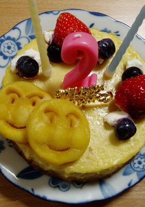 ノンノン◎ヘルシーなバナナチーズケーキ-レシピのメイン写真