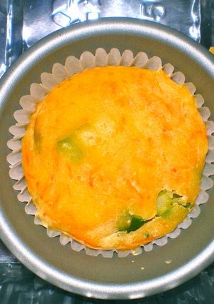 アスパラ人参お食事マフィン-レシピのメイン写真