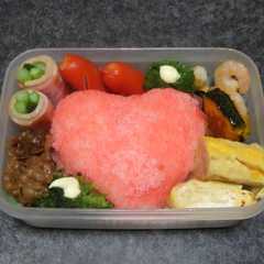 รูปของ 超早簡単☆記念日キャラ弁