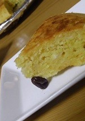 ずしっもちっ♡中力粉×おから炊飯器ケーキ-レシピのメイン写真