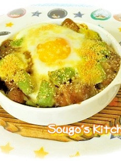 リメイク☆まったりアボカド焼きカレー-レシピのメイン写真