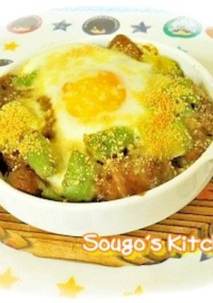 リメイク☆まったりアボカド焼きカレー-レシピのメイン写真