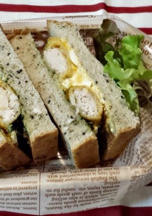 フィッシュフライサンド-レシピのメイン写真