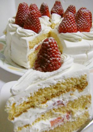 私の基本の苺ショートケーキ-レシピのメイン写真