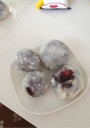 ☆お餅でいちご大福☆-レシピのメイン写真