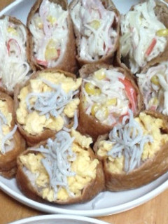 卵しらすおいなりさん-レシピのメイン写真