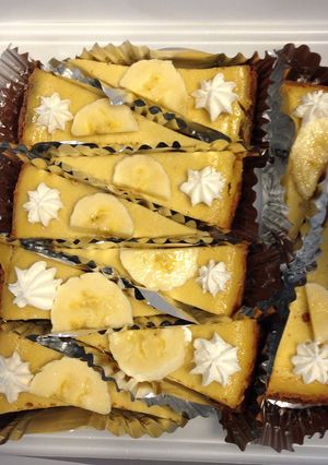 バナナタルトケーキ-レシピのメイン写真
