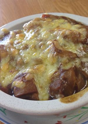 残りのカレーで♡カレー＆納豆ドリア-レシピのメイン写真