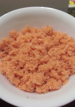 お弁当に鮭そぼろ-レシピのメイン写真