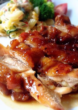旨っ!!我が家のｶﾞｯﾂﾘ照り焼きチキン-レシピのメイン写真