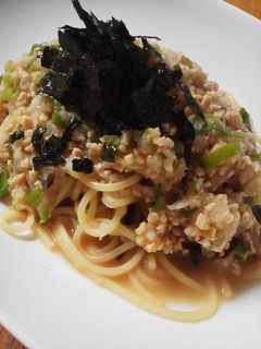 大根おろしと納豆のみぞれ和風パスタ-レシピのメイン写真