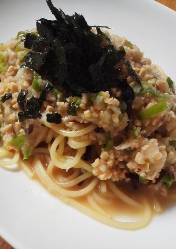 大根おろしと納豆のみぞれ和風パスタ-レシピのメイン写真