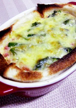 ☆カンタン☆春野菜のパンキッシュ-レシピのメイン写真